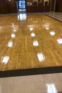 Before & After Commercial Floor Strip & Wax in New York, NY (2)